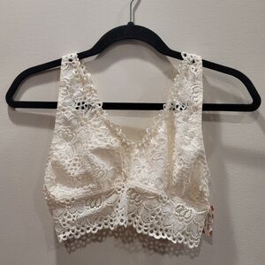 NWT Altar'd State Ivory Bralette - M